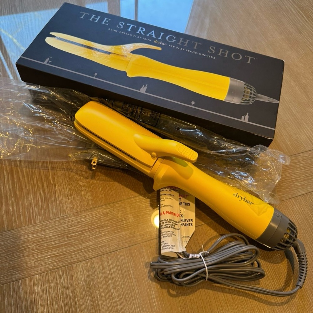 Drybar Yellow Hair Straightener